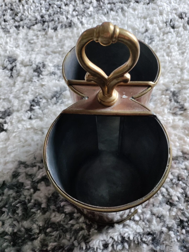 Enfriador/portador de vino de cobre y latón Foto 4 de 4