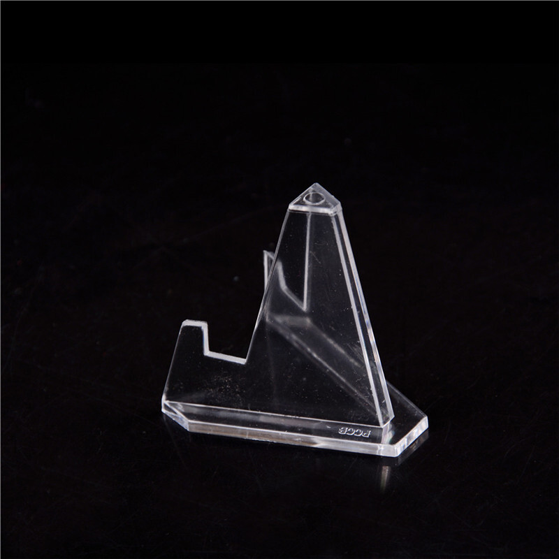 Clear Acrylic Medals Coins Display Stand Easel Show Holder Exhibit Mount.p9