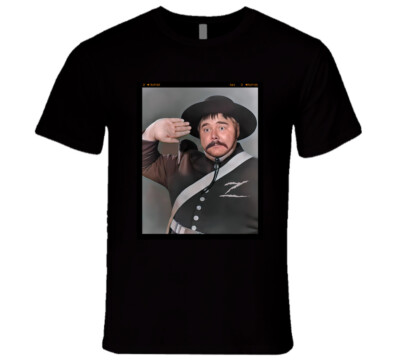 Sergeant Garcia El Zorro Retro Vintage Classic Famous Tv Characters  T Shirt