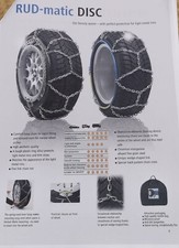 Rud-matic Disc Carsuv 12mm Snow Chains Rrp253as Newbest Quality Spec