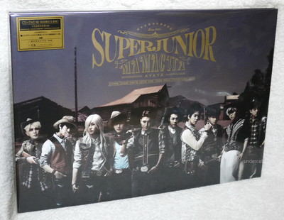 Super Junior MAMACITA AYAYA Taiwan Ltd CD+DVD+Card (A3 King size