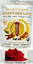 Cherie Sweet Heart Certified Organic Golden Milk Latte 8 oz ~9/16/2026