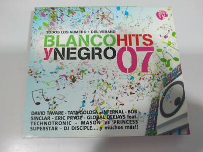 Blanco Y Negro Hits 07 David Tavare Bob Sinclair Global Deejays - CD