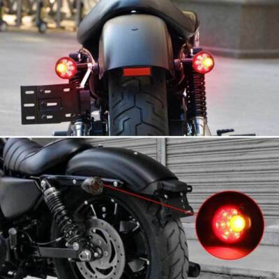 Rear Turn Signals Light Fit Harley XL883 XL1200 Sportster 1992 - Foto 10