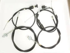 Throttle choke cables, Front And Rear brake cables Fit Yamaha PW50 LC JS PY50