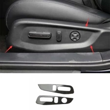18-2022 Carbon Fiber Steel For Honda Accord 10th Panel Cover Seat Button Handle