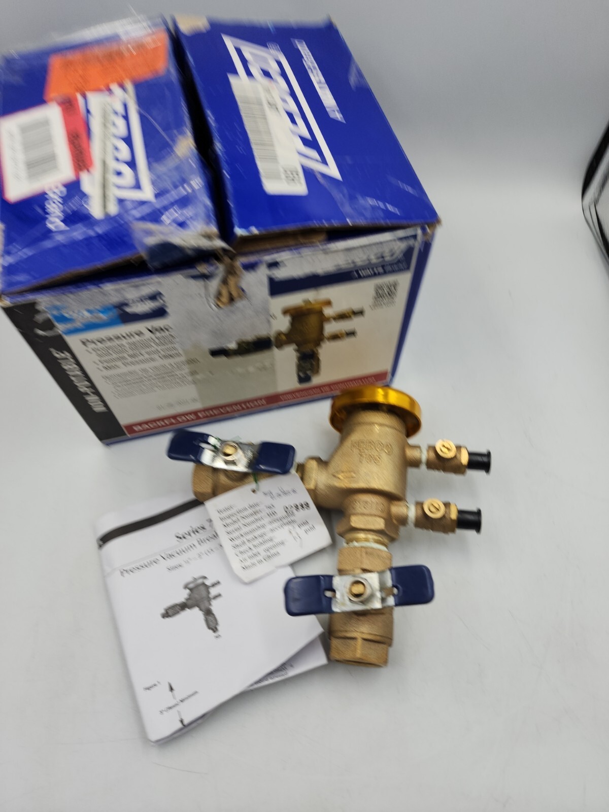 FEBCO 765 Bronze FNPT 1in Pressure Vacuum Breaker In The, 47 OFF