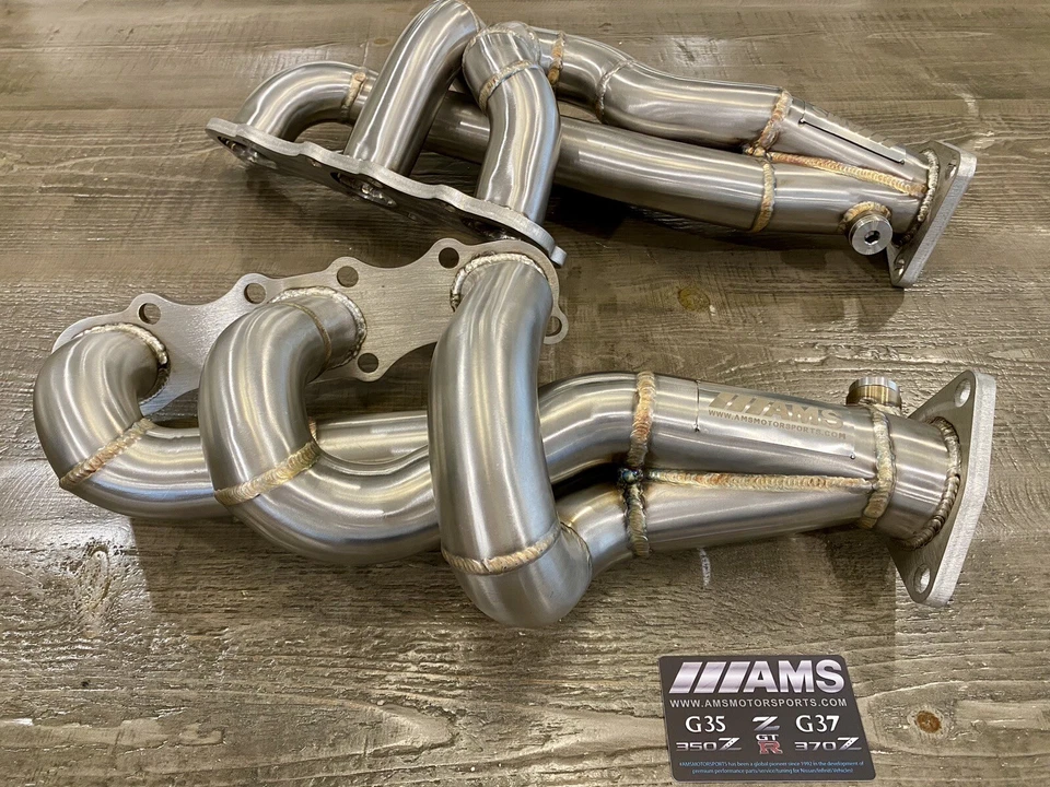 AMS SEKUSHI Max-Flow VQ Performance Headers - 350Z / 370Z / G35 / G37 - Image 2 of 4