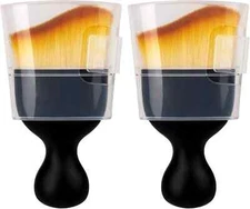 2pcs-Auto/Car Interior Detail Dust Brush Soft Bristles Dash Screen/Vent Clean