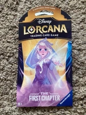 Ravensburger Disney Lorcana THE FIRST CHAPTER EMPTY SLEEVED HANGAR PACK ELSA QTY