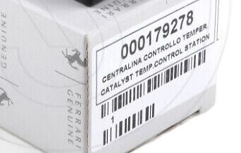 Ferrari ECU Cat temp controls part #179278