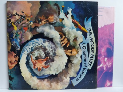 The Moody Blues   LP + Beileger   A Question Of Balance / Threshold THS 3