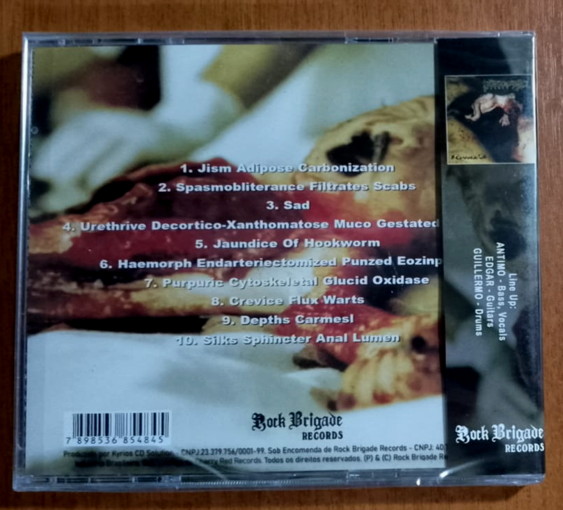 ブルデス Disgorge 4枚セット CD Disgorge - Forensick Mexican Old School Death Metal Brazilian