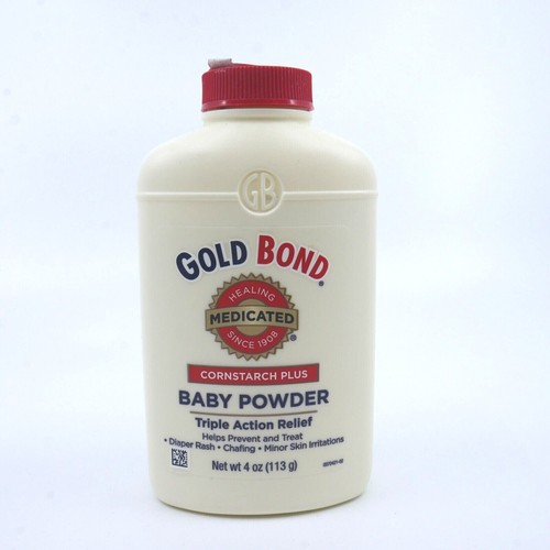Gold Bond Baby Medicated Powder Cornstarch Plus Triple Action Relief 4