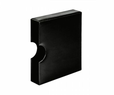 Lindner 810K-S Kassette mit Griffmulde, schwarz (für karat-Ringbinder)
