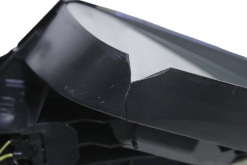 *Dañado* Conjunto de espejo retrovisor delantero izquierdo Tesla Model S 2021 2022 2023 OEM - Imagen 6 de 19