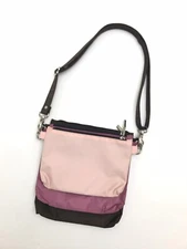 3-in-1 Zipper Bag Crossbody Purse - Mix And Match - Unique!  Pink, purple, brown