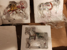 Trail Of The Painted Ponies Ornaments 2006 Set of Three