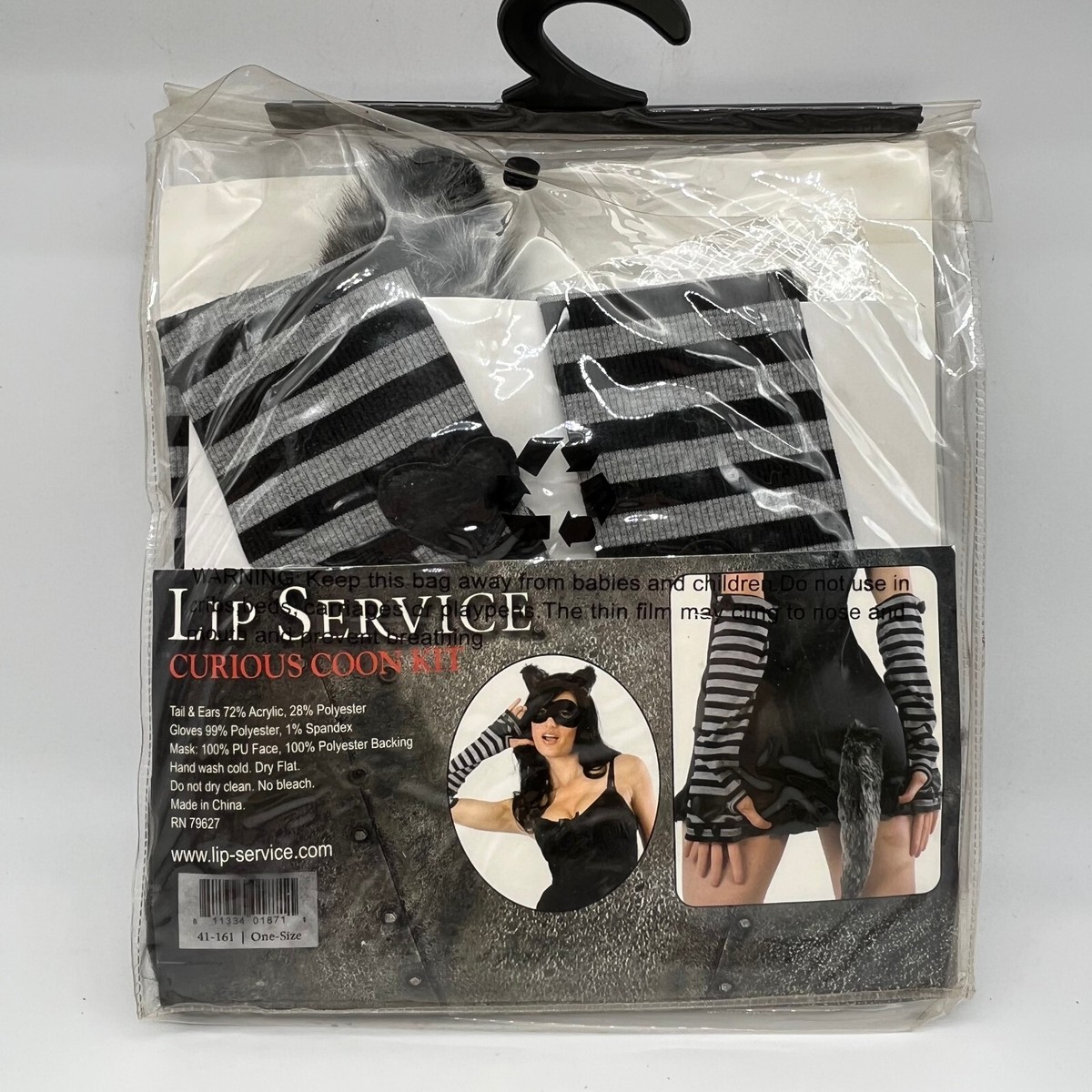 New Lip Service Curious Coon Kit Costume - One Size | eBay