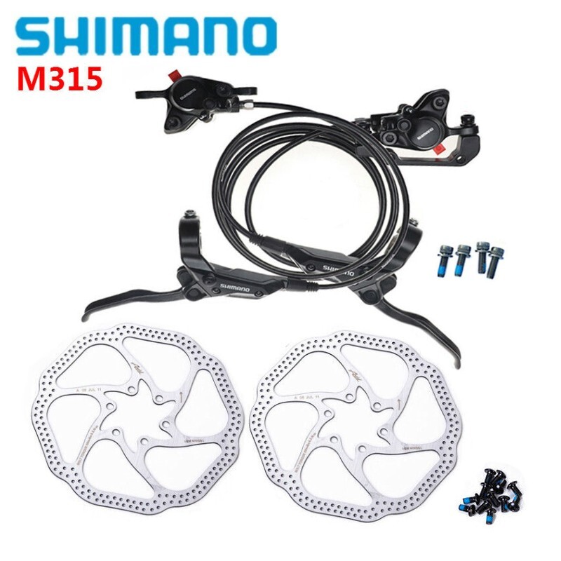 Shimano M315 Brake BR-BL-M315 Hydraulic Disc Brakes Set HS1 G3 MTB Bicycle  Bike