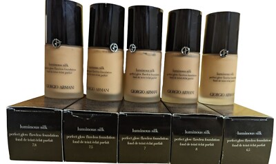 Giorgio Armani Luminous Silk Perfect Glow Flawless Foundation PICK A SHADE 30ML