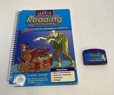 Leap Frog Leap 2 Reading Scooby Doo  Zombie  s Treasure Book  Cartridge Tested