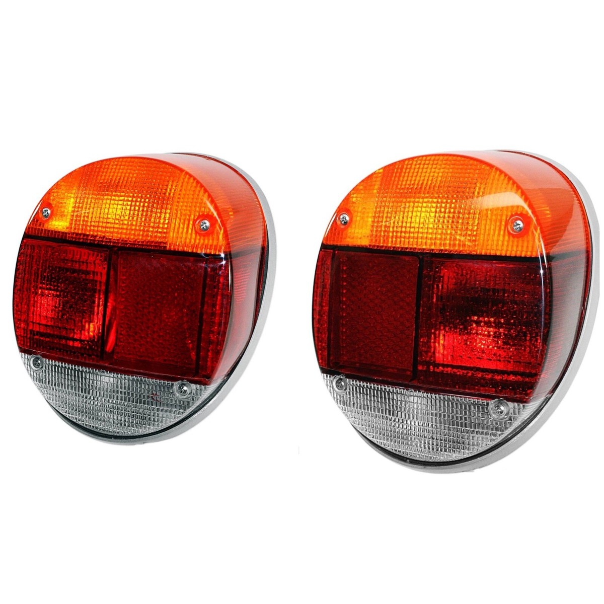Tail Light Assemblies Fits VW Beetle 1973-79, Super 1974-79 & VW