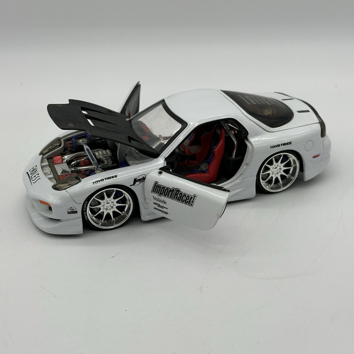 Jada Import Racer 50370-9 Mazda RX-7 Die-Cast Metal 1:24
