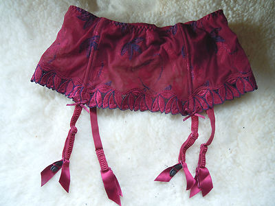 eleganter Strumpfgürtel Gr.38/40 v. AUBADE Paris - Dessous De Luxe! Très chic!