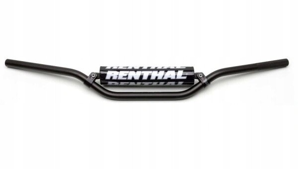 Guidon 22mm noir enduro medium avec mousse de protection de guidon