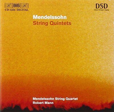 Felix Mendelssohn Mendelssohn: String Quintets (CD) Album