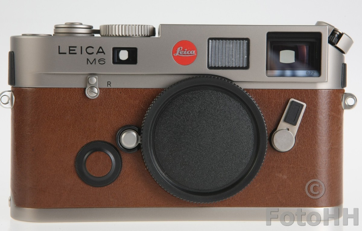 RARE LEICA M6 TTL 0,72 TITANIUM 35mm RANGEFINDER FILM CAMERA