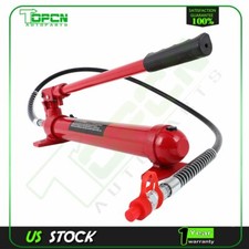 10 Ton Porta Power Hydraulic Jack Body Frame Repairment Pump Tool Heavy Duty