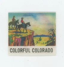 Colorful Colorado Small 1960's VARI-VUE Flicker Lenticular Advertisement