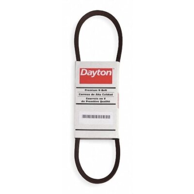 Dayton 4L230 4L230 V-Belt, 23'' Outside Length, 1/2'' Top Width, 1 Ribs, 5/16''