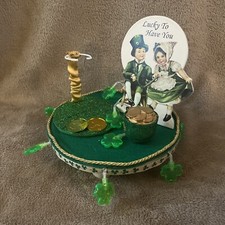 CUSTOM DOLL STAND 8  -10   Madame Alexander Ginny Accessory Light Up Shamrocks