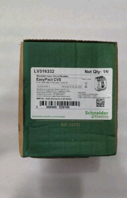 Schneider Electric LV516332 CVS160F 125A 36KA 3POLE Geformte Case Schutzschalter