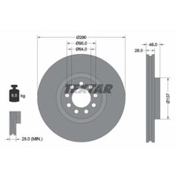Textar 2X Bremsscheibe Vorne Ø290 Mm InnenbelüFtet FüR Iveco Daily IV