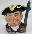 Vintage Royal Doulton Guardsman D6575 Toby Jug Mug ©1962 Retired