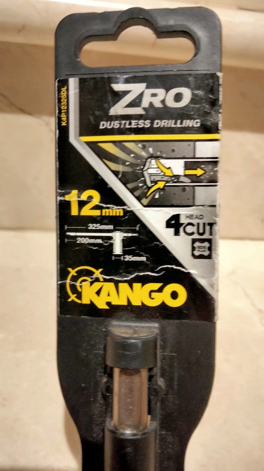 Kango 12 x 325mm SDS Plus Dustless K4 Cut Drill Bit eBay