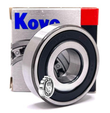 NEW KOYO 6204 2RS  3/4'' BALL BEARING, RUBBER SEALED SPECIAL BORE