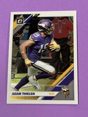 2019 Panini Donruss Optic Adam Thielen #61 Minnesota Vikings (L)