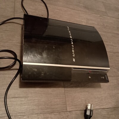 SONY PLAYSTATION 3 FAT CONSOLE CECHG01 For Parts Overheating Issue
