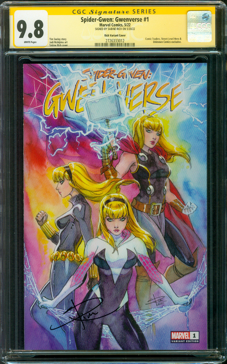 Spider-Gwen: Gwenverse #1 (ComicsPRO Edition) Value - GoCollect