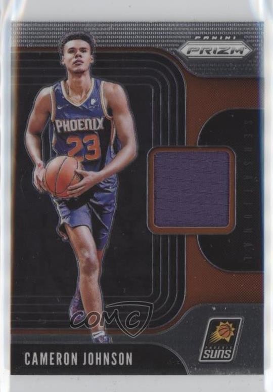 2019-20 Panini Prizm Sensational Swatches Jersey Cameron Johnson #SS-CMJ 14fw