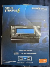 Sirius Stratus 6 Vehicle Kit XM Satellite Radio Model SDSV6 New Open Box