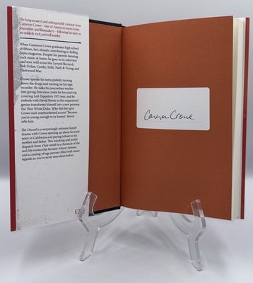 CAMERON CROWE SIGNED AUTOGRAPH THE UNCOOL MEMOIR HC BOOK UK 1ST ED. & KEYCHAIN 8