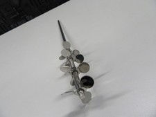 16" Stainless Steel Lab Stirrer Shaft w/ 4 Adjustable Mixing Impellers