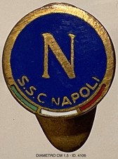 NAPOLI SOCIETÀ SPORTIVA CALCIO DISTINTIVO FOOTBALL CLUB PRODUTTORE ITALIA MILANO