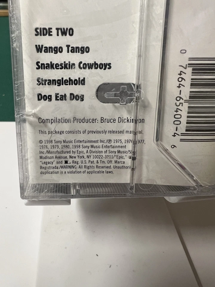 TED NUGENT SUPER HITS Cassette Tape 1998 Compilation Hard Rock Rare - Image 4 of 4